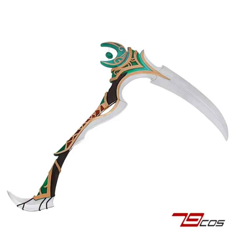 Фото Реквизит для косплея Elune Scythe, аксессуары для карнавальных костюмов на Хэллоуин и Рождество №3