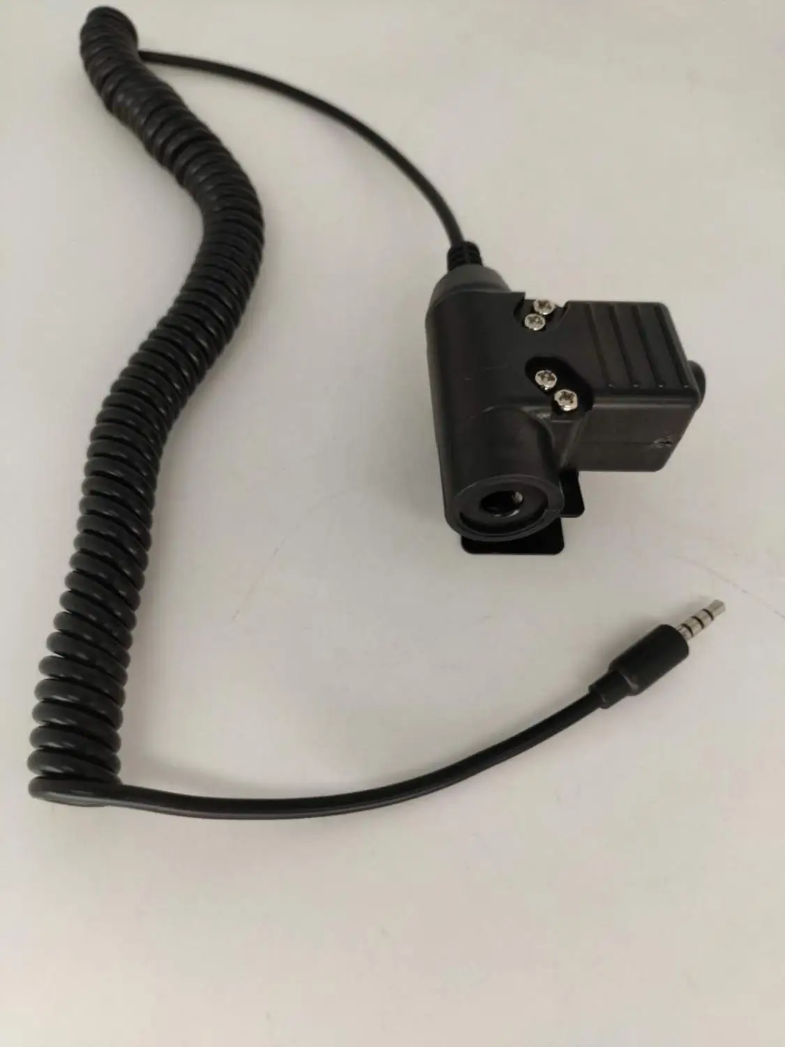 TS TAC-SKY Walkie Talkie Military Adapter PTT U94 PTT Mobile Phone Plug PTT Shooting Tactical Hunting Noise Cancelling Headset