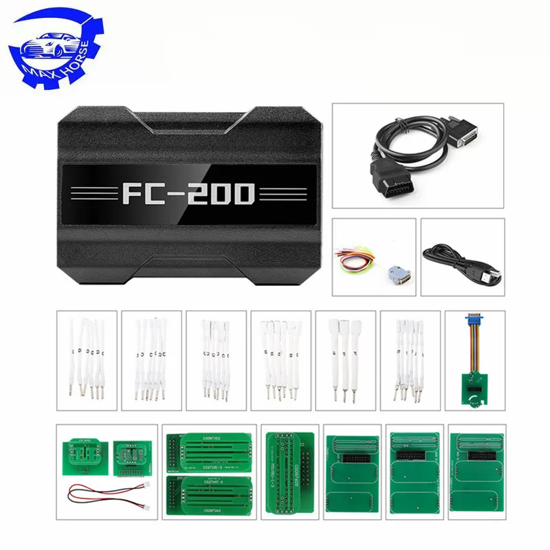 ECU Программатор CG FC200 с адаптерами 6HP &amp 8HP/ MSV90/N55/N20/B48/B58 поддержка 4200 ECUs и 3 режима