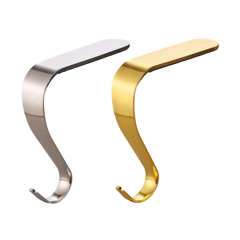 Рождественские держатели для чулок из нержавеющей стали каминная гирлянда