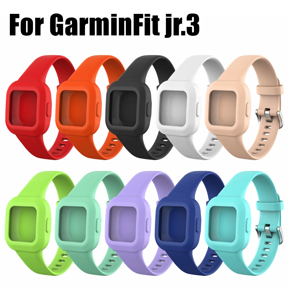 Силиконовый ремешок для часов Garmin Fit jr.3