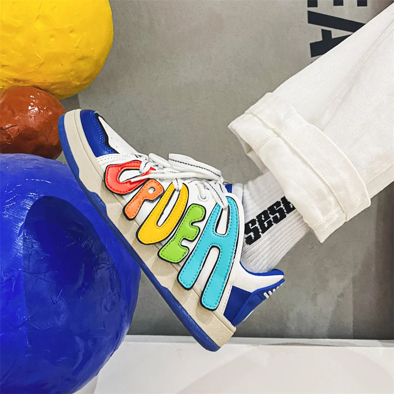 

2022 spring new niche original alphabet men's sneakers sneakers female students trend casual shoes retro moral training shoes