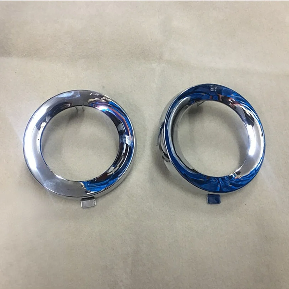 

2PCS For Subaru Forester 2009-2013 Pair Front Chrome Fog Light Lamp Cover Trim Ring Decorative Parts