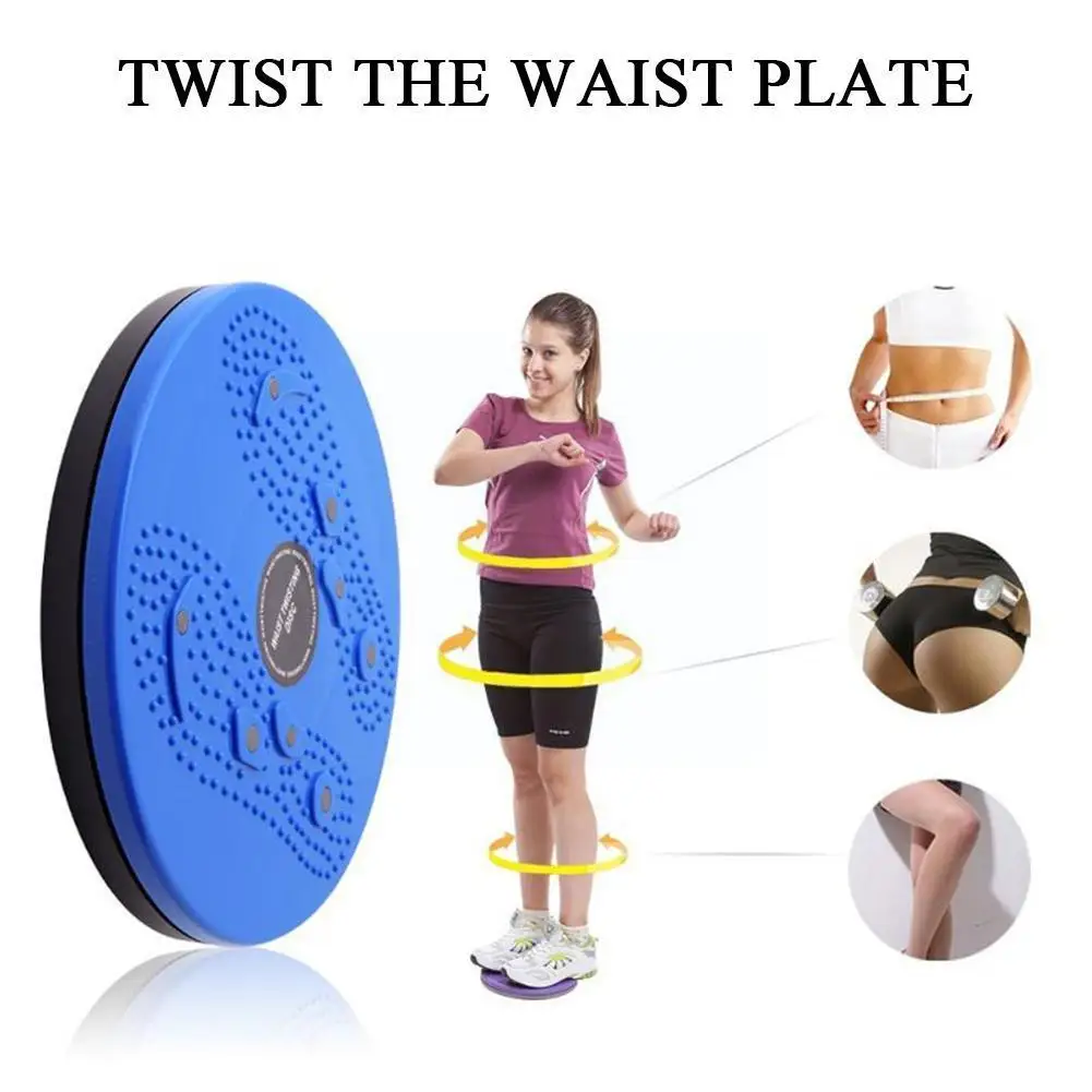 

Магнитный талический скручивающий диск для фитнеса, балансировочная пластина, массажное оборудование для упражнений, тренажер для похудения Mag F0S6