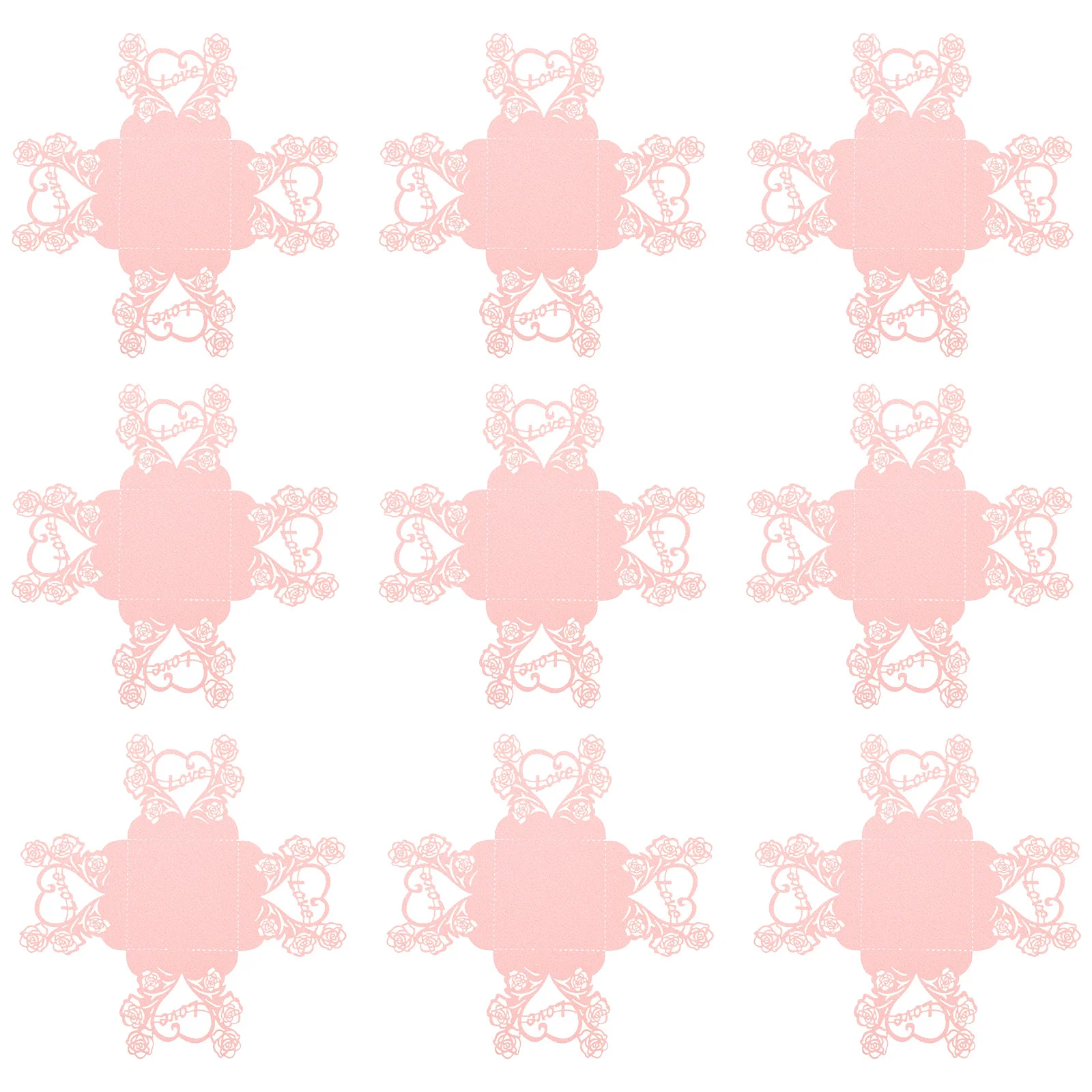 

50 Pcs Chritmas Candy Paper Truffle Wraps Cupcake Wrapper Love Paper Truffle Tray Sugar Wrappers Paper Jam Candy Wrappers