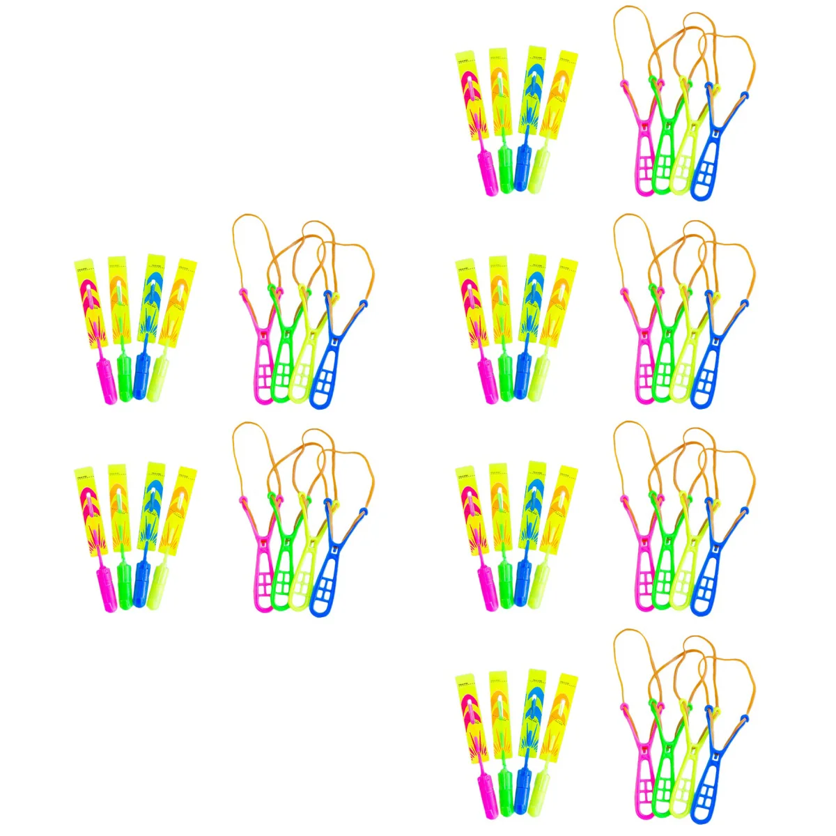 

24 Sets Child Glowing Arrow Toys Luminous Flying Plaything (Random Color)