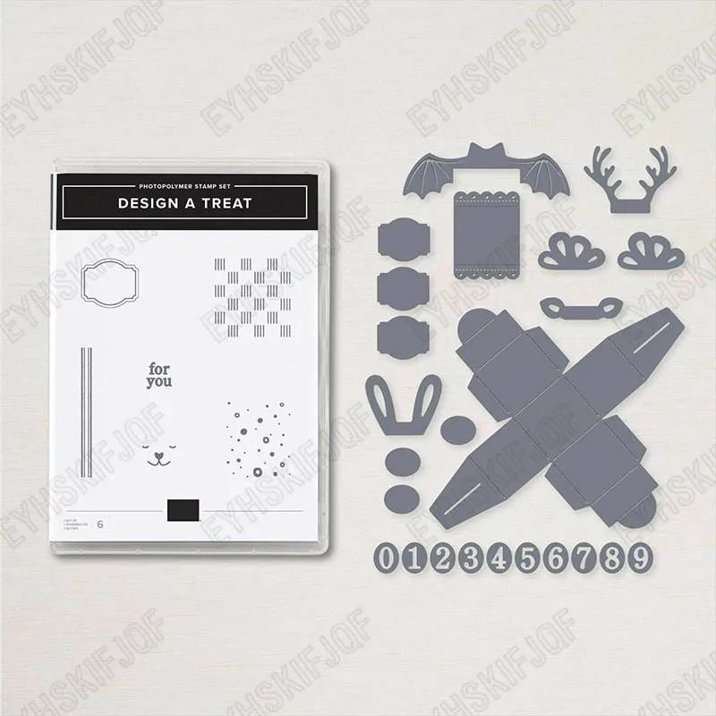 

Mosaic Antlers Cutting Dies Stamps Craft Embossing Make Paper Greeting Card Making Template Diy Handmade 2022 New