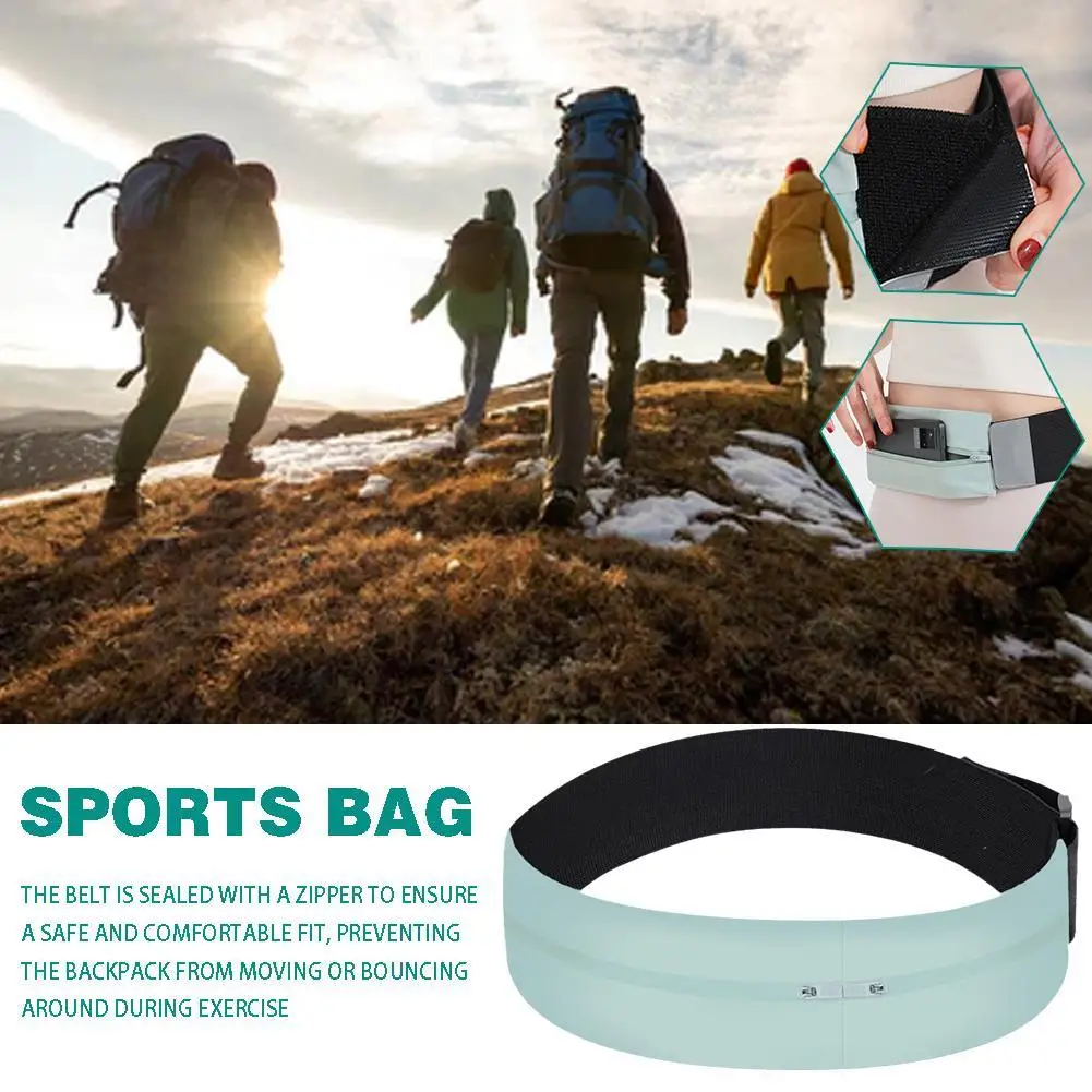 

1pcs Sports Jogging Waistpack Unisex Ultra Light Outdoor Fitness Storage Bag Waterproofs Running Convenient Phone Bag