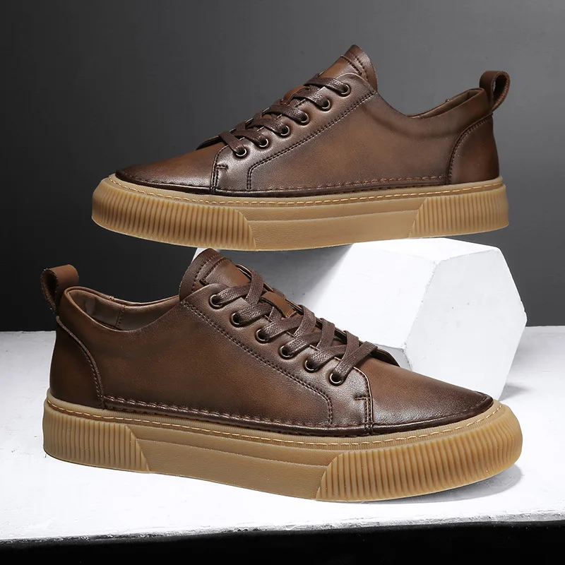 

Casual men's shoes 2022 new men's low-profile retro casual shoes sneakers running shoes tennis shoes