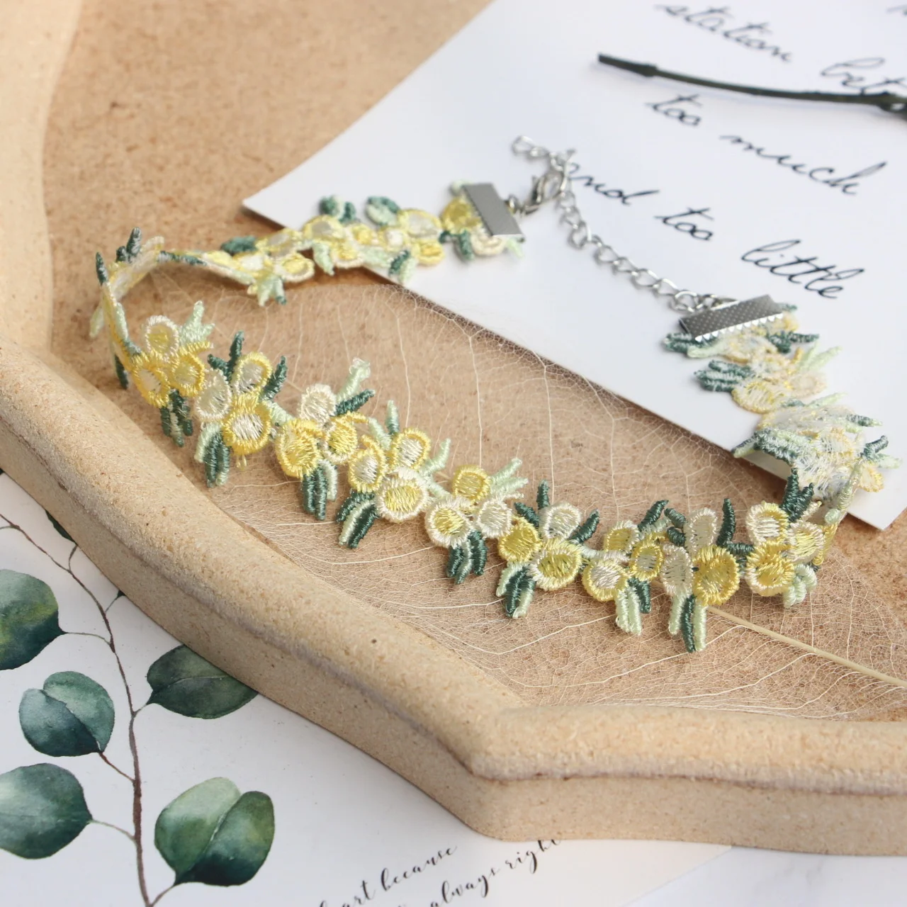 Цепочка на ключицу ручной работы игривая суперфея Милая Кружевная Женская милая