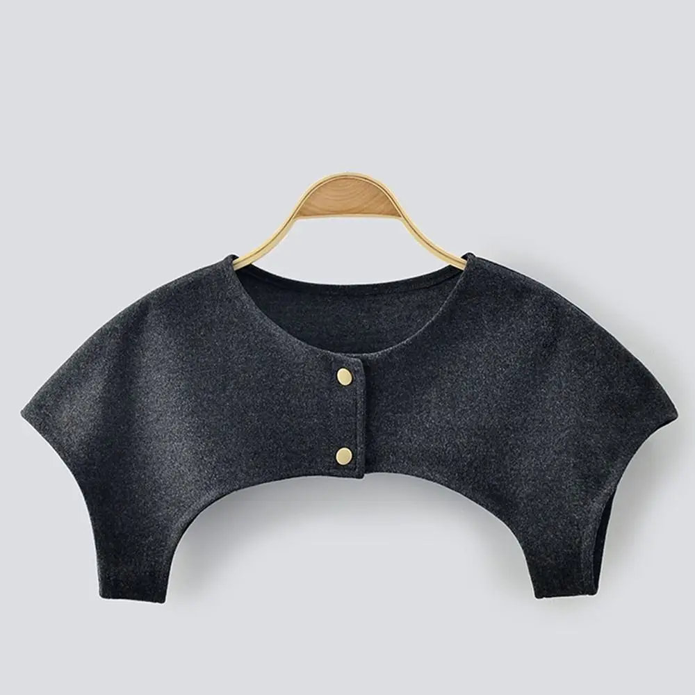 Дышащая теплая наплечная подушка плюшевая сохраняющая тепло защита спины