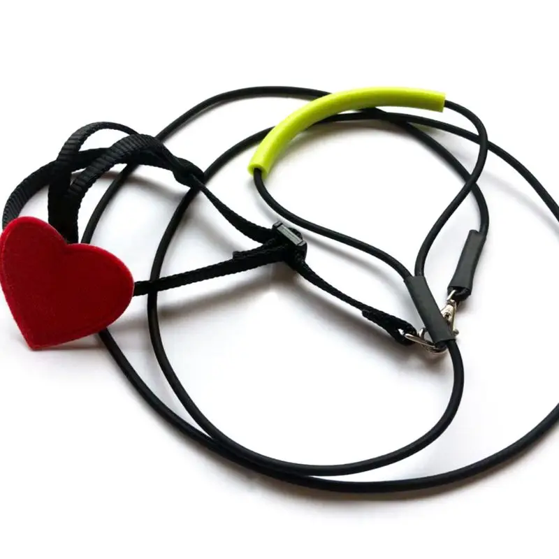 

J2FB Anti-bite Flying Training Rope Parrot Birds Ultralight Harness Leash Soft Portable Pet Toys