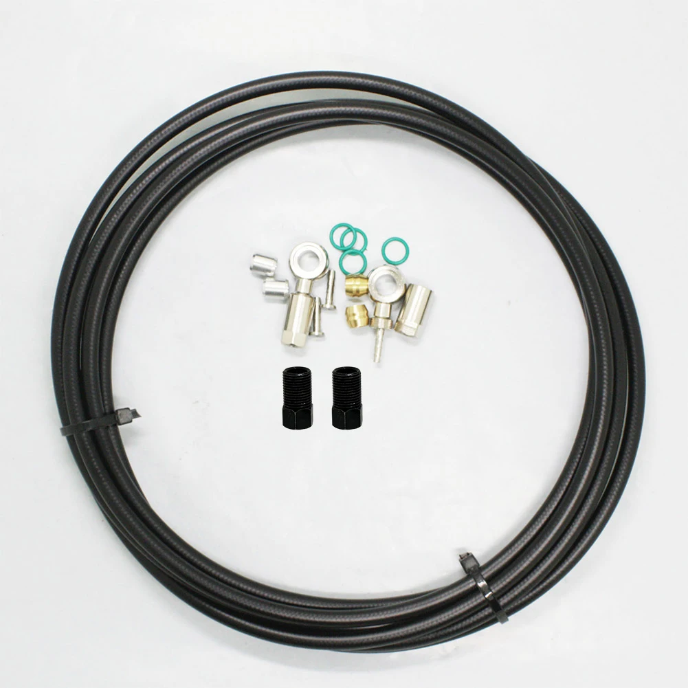 

Olives Bicycle Line Pipe Kit BH90 Black Durable High Quality Metal+Rubber Practical Sporting Goods High Quality