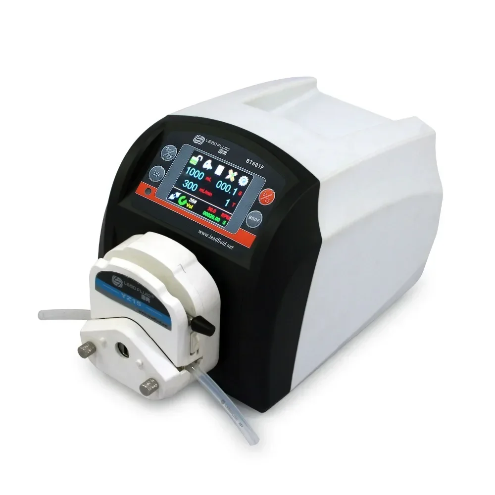 Программируемый дозирующий насос свинцовой жидкости BT601F с корпусом ABS