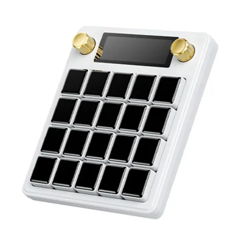 Фото Контроллер AeroPartsWaveshare MK20 AI Macro Key на базе Linux QMK на базе процессора Rockchip RK3399 с ЖК-клавишами и регуляторами №5