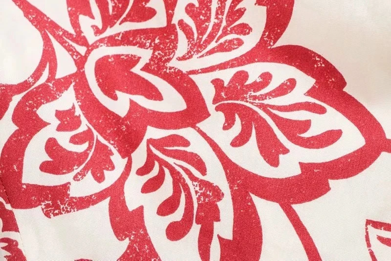 Женский винтажный топ на одно плечо с цветочным принтом |