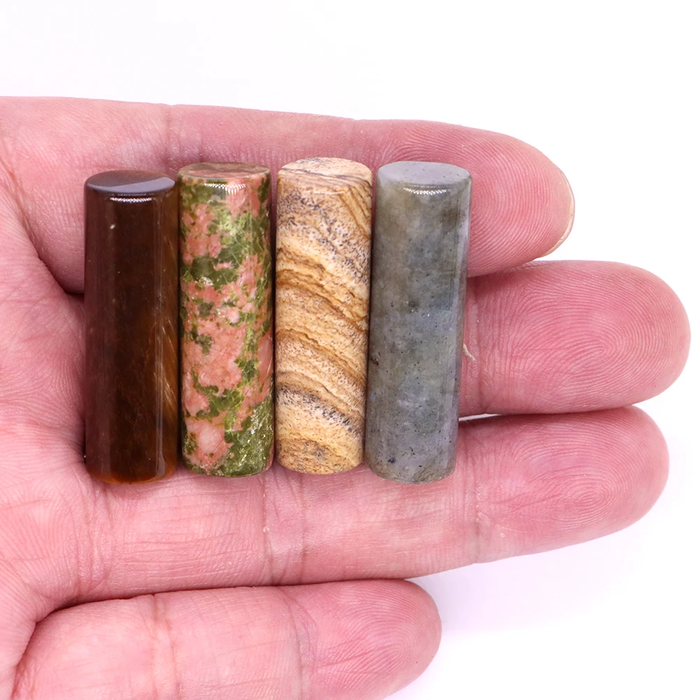 10x35 мм цилиндрическая палочка природная фотоэнергия полированные минеральные