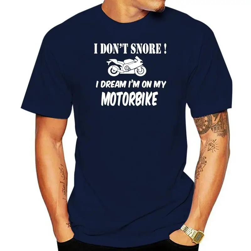 

I't Snore Bikers, супербайкерская комедия, мотоцикл, Мужская футболка, размер S XXL