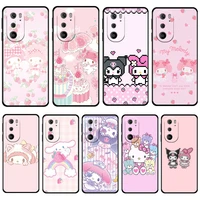 hello kitty my melody shockproof for moto g9 play g31 g stylus 2022 g30 edge 20 g60 e6s g60 g8 plus g40 fusion one cover