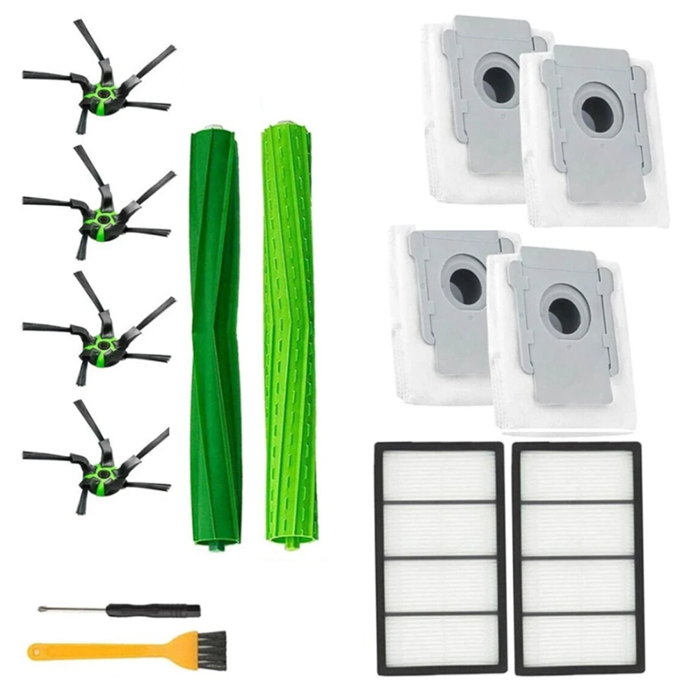 

Main Brush Side Brush Filter Dust Bag Replacement Parts for IRobot Roomba S9 S9+ Series Robot Vacuum Cleaner