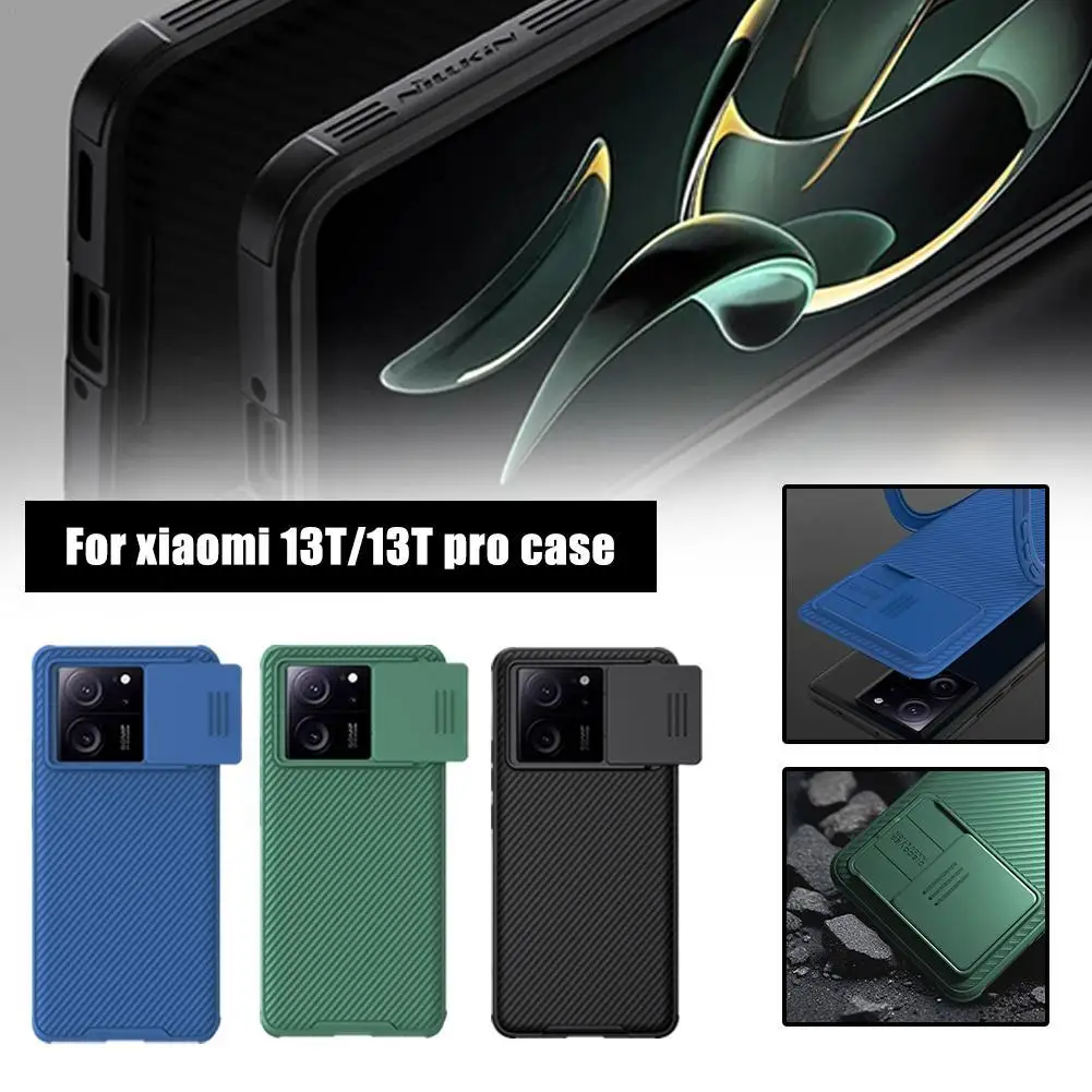 

Для xiaomi Mi 13T / 13T Pro 5G Case Nillkin Camshield Pro Lens Camera Protector, Противоударная задняя крышка для xiaomi Mi 13T Pro 5G