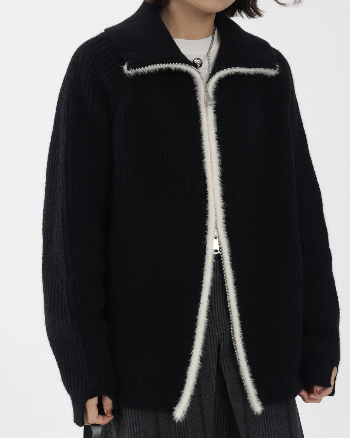 Корейские модные осенние новые женские топы кардиганы простые повседневные