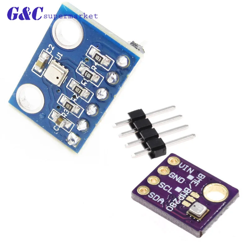 

3In1 BME280 Digital Sensor Temperature Humidity Barometric Pressure Sensor Module GY-BME280 I2C SPI 1.8-5V