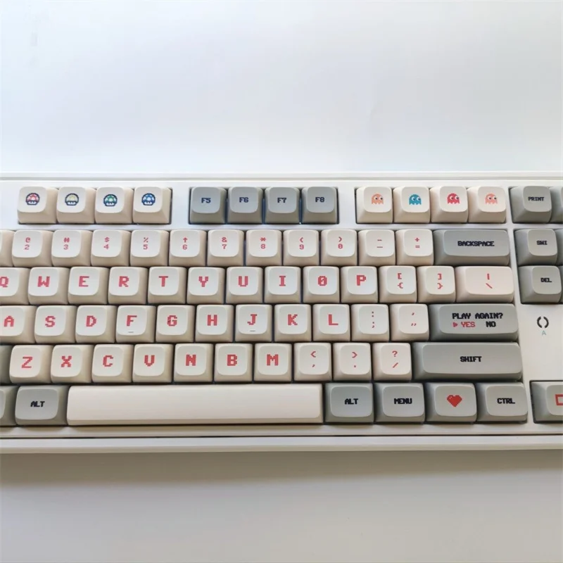 Механическая клавиатура XDA Gamer PBT колпачки для клавиш Классическая игра Gameboy