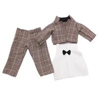 1set mans suit coatshirtpants wear fit 18 inch doll male doll clothes suit suit simulation doll clothes accessories