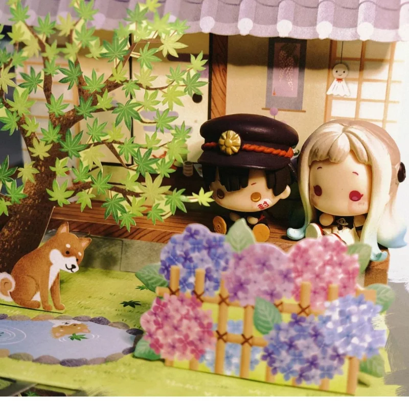 Bandai унитаз Hanako-kun Gashapon оригинальная Аниме Фигурка Minamoto Kou Коллекционная модель
