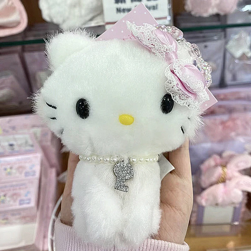 Kawaii аниме фигурки котенок кот брелок милый мягкий плюшевый животные игрушки