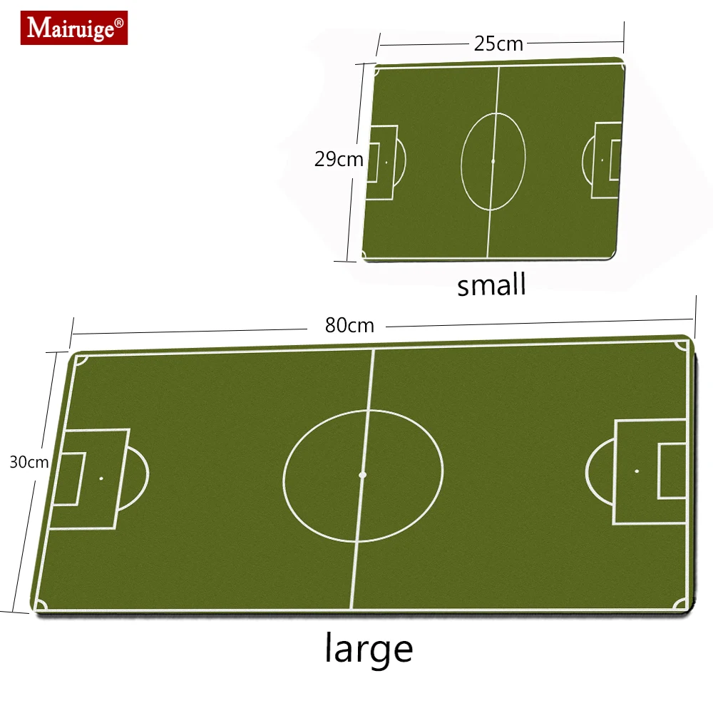 

DIY Football Playground XXL Mousepad Mouse Pad Kawaii Washable Gaming Large Locking Edge Speed Mousepad Office Computer Desk Mat