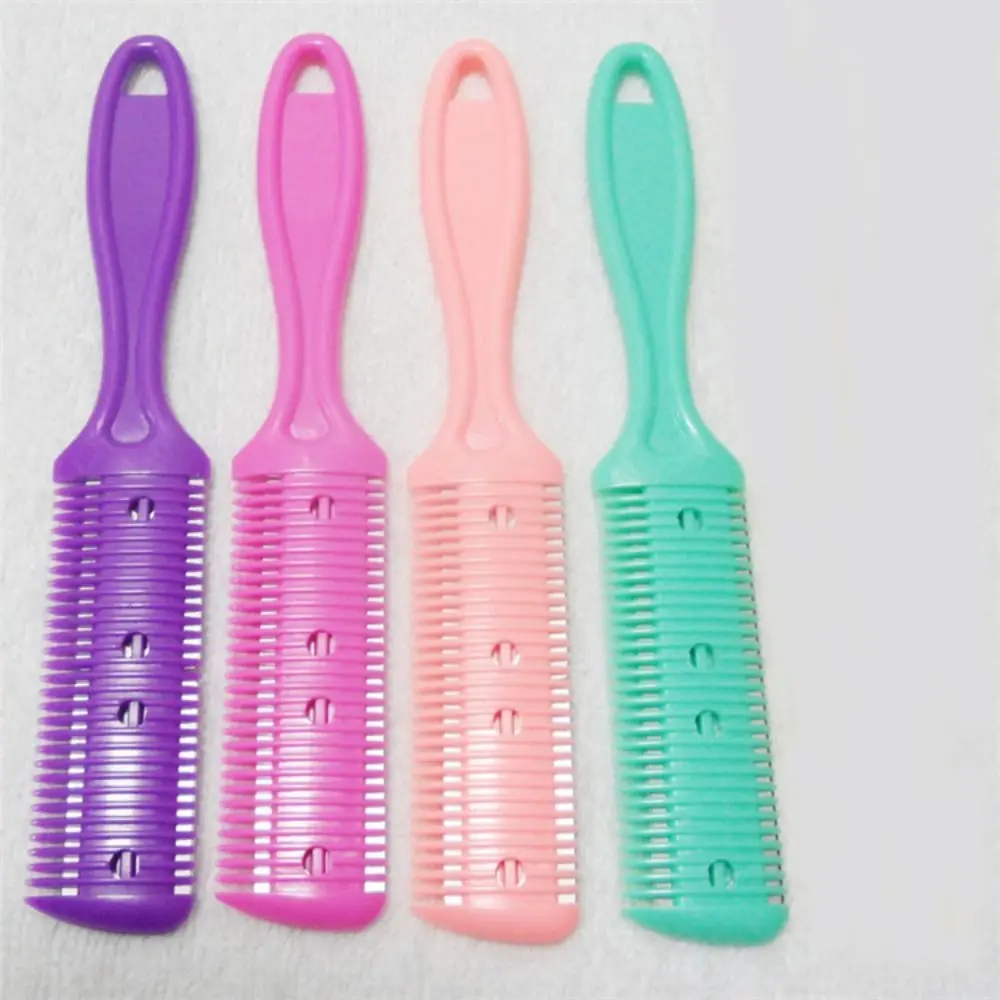

Styler Barber Cutter Thinner Metal Shaper Double Cutting Comb Trimmer Hair Razor
