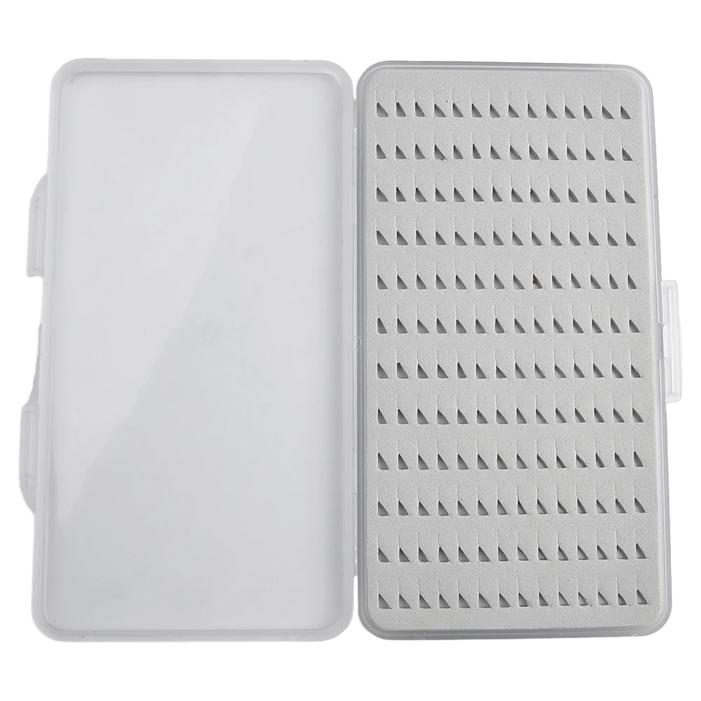 

Fish Hook Tackle Fishing Fly Box Portable Slim Storage. Tackle Transparent Waterproof Box EVA Fish Fishing Fly