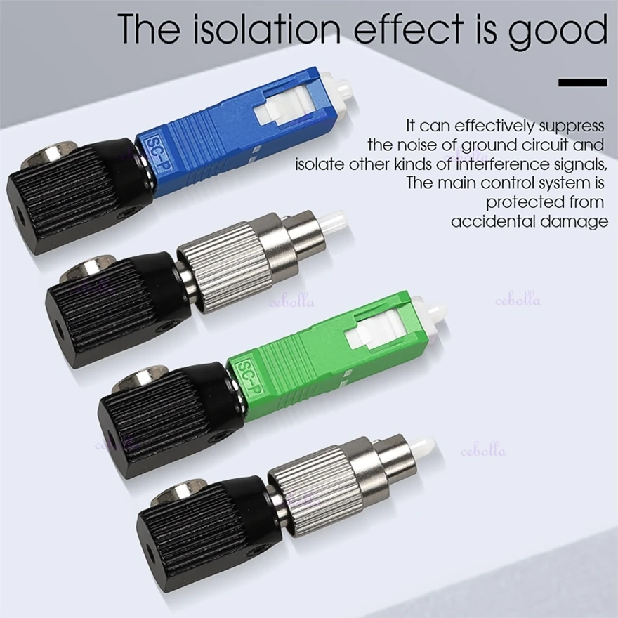 Hight Quality SC/UPC Round Bare Fiber Adapter PCL Splicing Tool Clamp Lab Dedicated Coupler Temporary Free Shipping