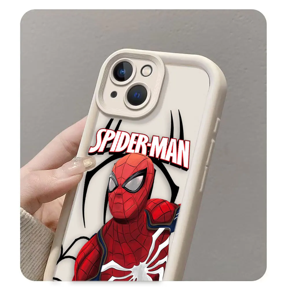 Чехол Marvel Spider-Man для Infinix CAMON SPARK 10 HOT 20 ПРИМЕЧАНИЕ 12 ZERO 30 30I 40 40I 50 SMART 7 8 9 30C GO POVA 6 Funda Capa