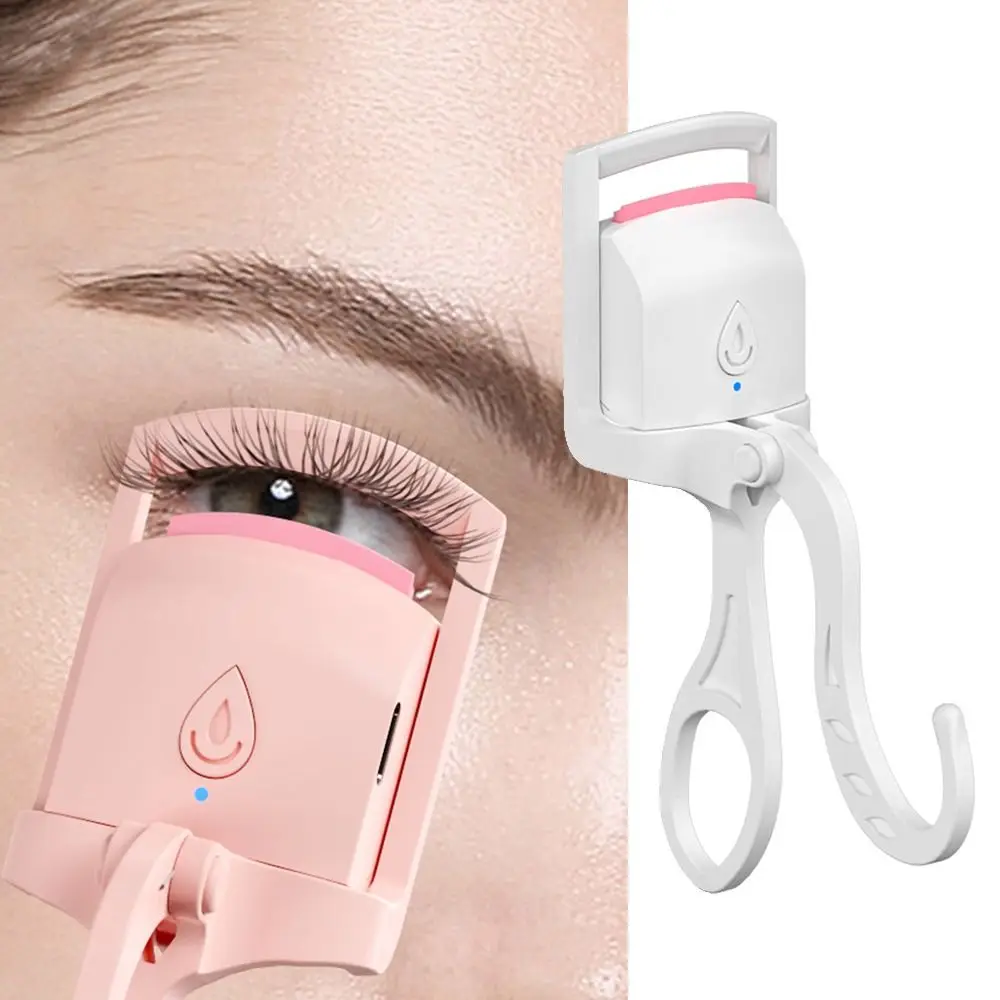 

Temperature Control Electric Eyelashes Curler Heated Long Lasting Eye Lash Perm 24 Hours Curl Cosmetic Eyelash Lifted Clip