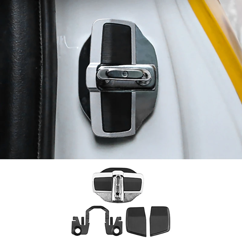 TRD Stabilizer Door Lock Protector Latches Stopper Covers for Honda Accord Civic CRV HRV Odyssey