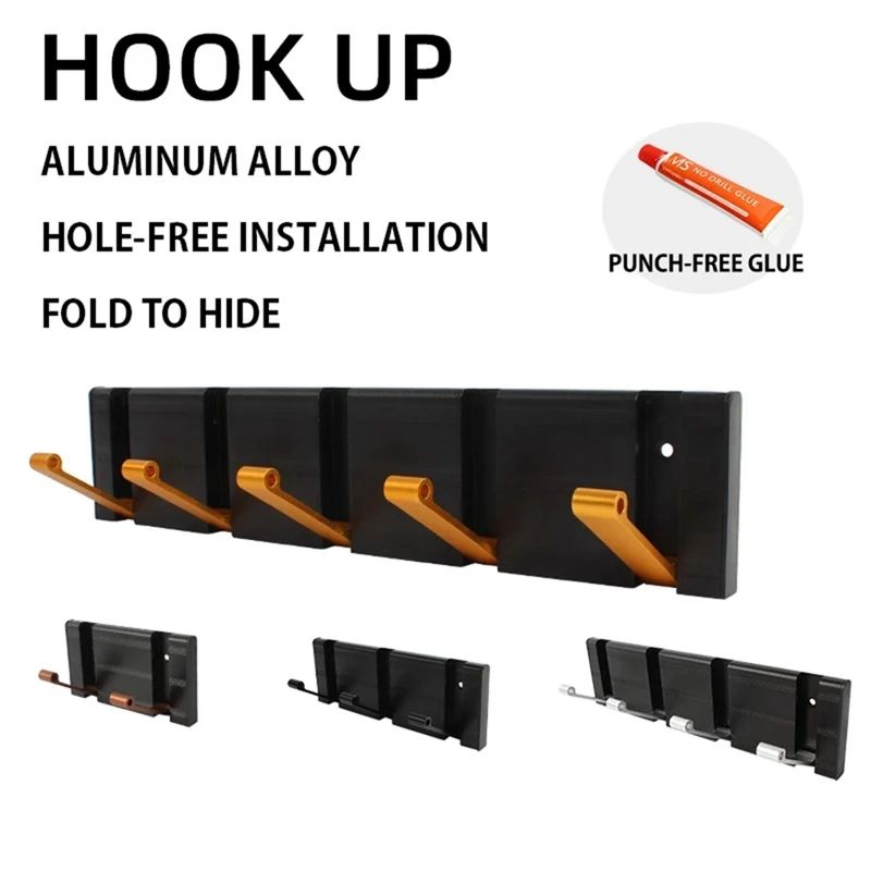 

Складной крючок для домов на колесах, крючок для пальто в ванной комнате, крючок для пальто на колесах, подходит для домов на колесах, фургон...