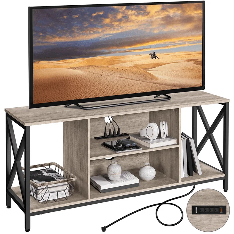 

for 60-Inch with with 4-AC Power Outlet, Gray