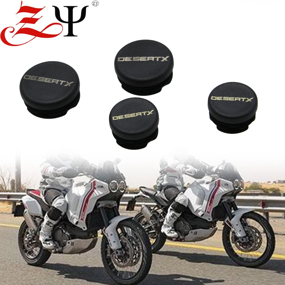 

Motorcycle Frame Hole Cover Caps Plug Decorative For DUCATI DESERTX DESERT X 2022-2023 Frame Cap Set