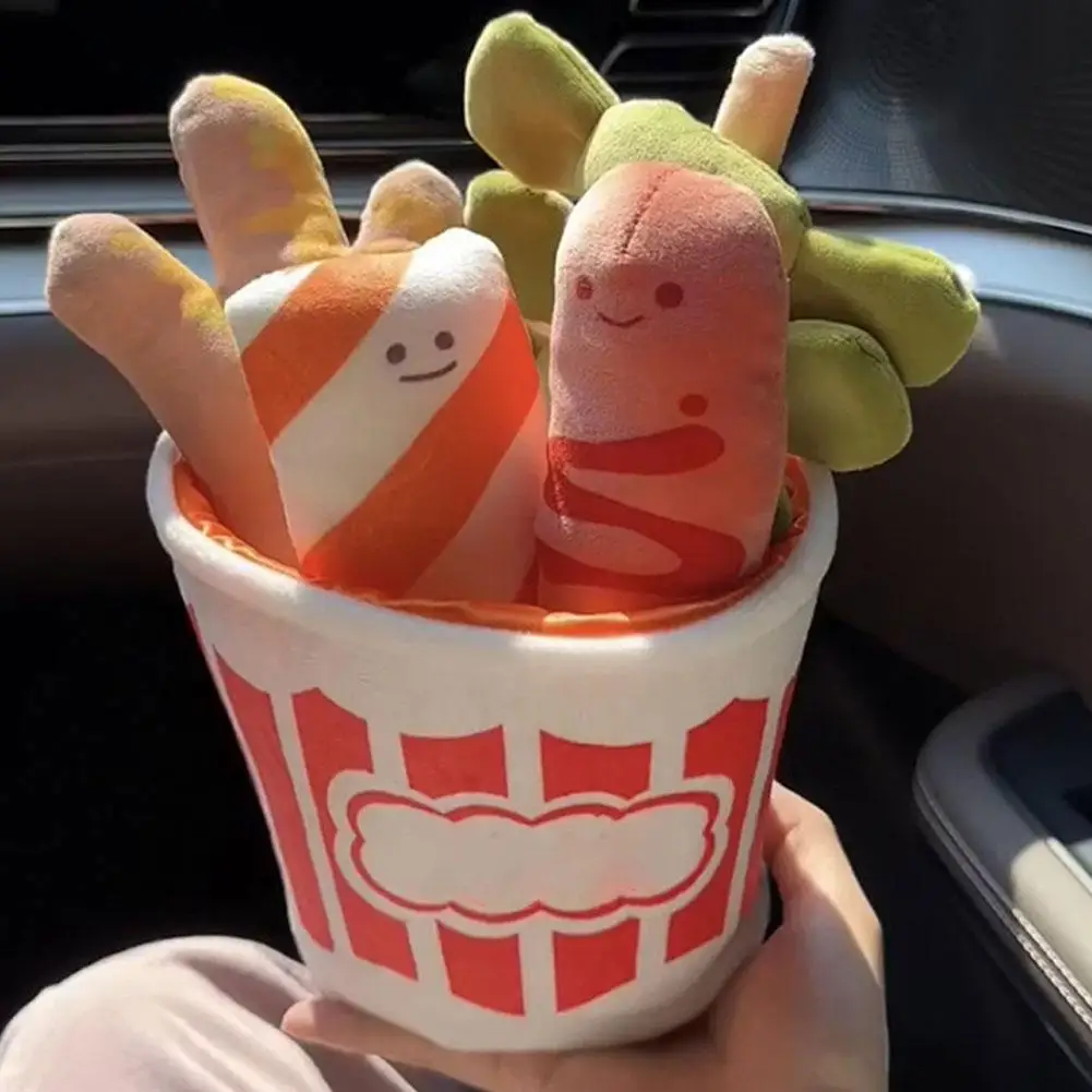 Миска куклы Oden и друзья Eat Spicy Hot Pot Set Креативный игровой домик Плюшевая игрушка