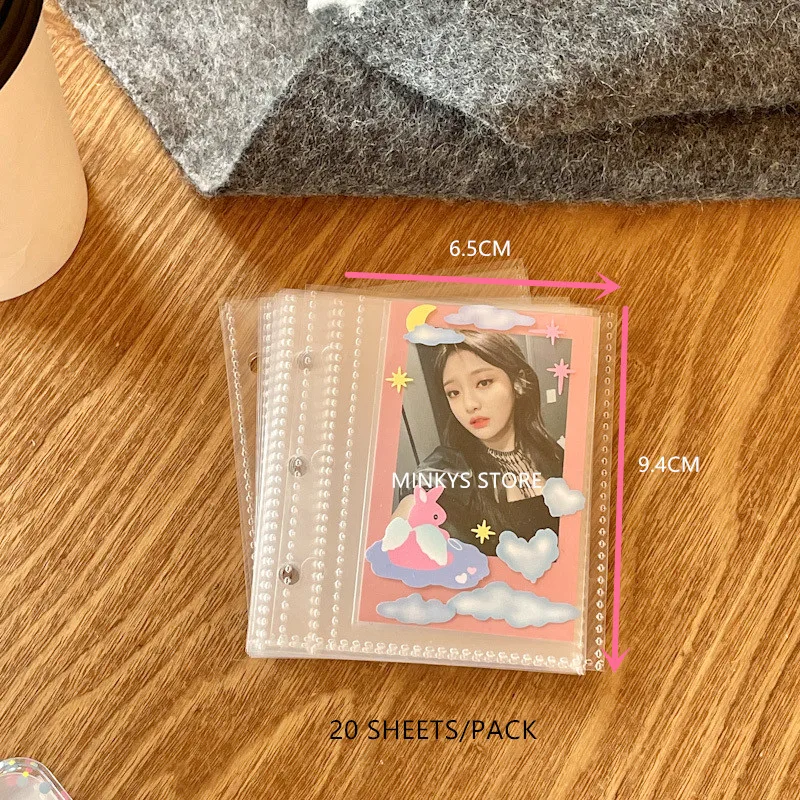 

МИНКЫС Альбом для фотокарт розового цвета