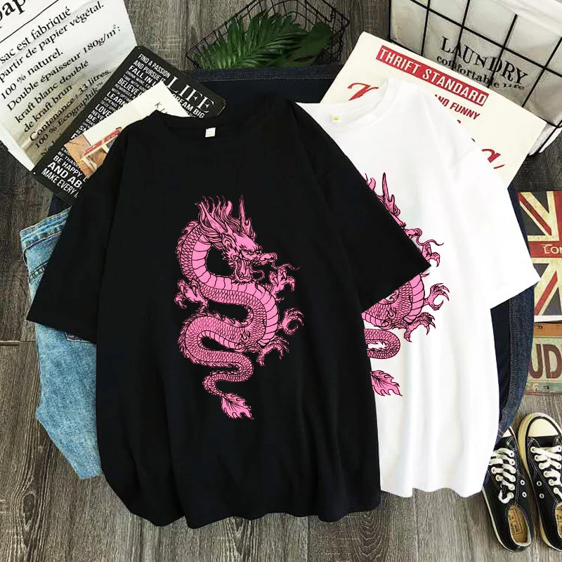 

Women Gothic Street wear Aesthetics Large T Shirt Girl Graphic Printed Fashion Harajuku 2023 Clothes Causal Female Y2K Tops Tee