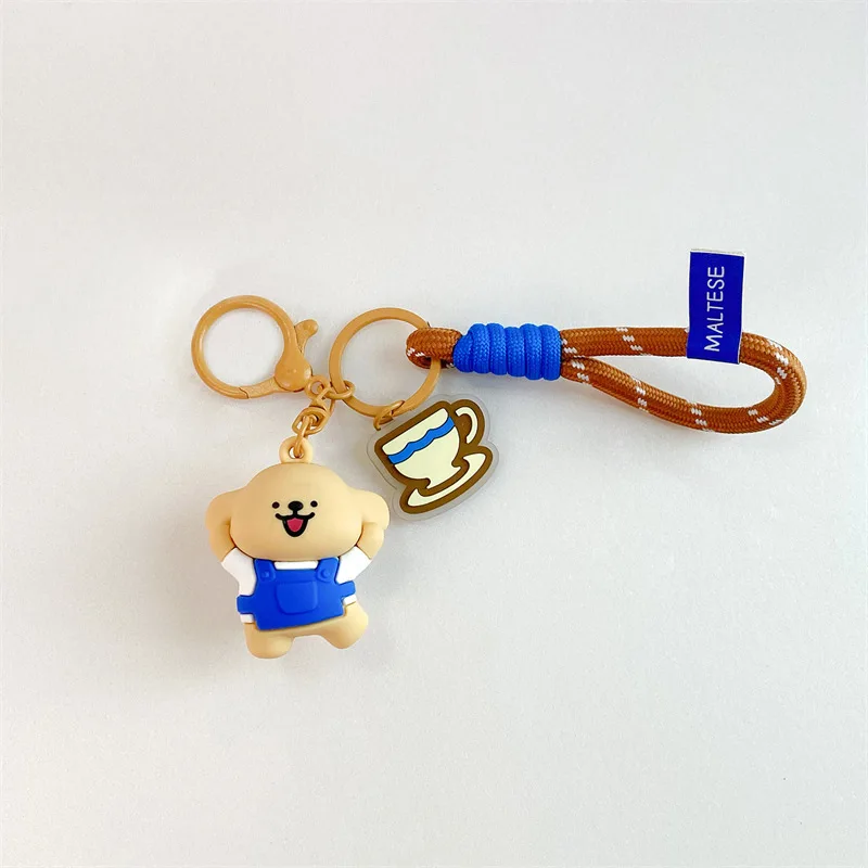 Кавайный мальтийский аниме Будинок для выпечки креативный брелок с героями