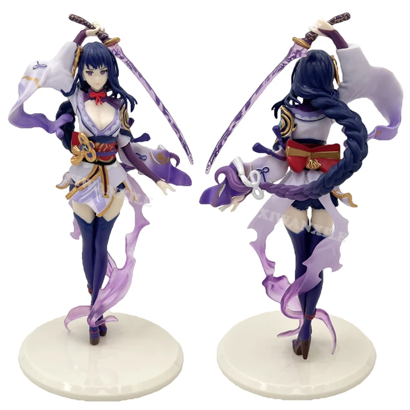 

22cm Genshin Impact Raiden Shogun Anime Figure Klee/Venti Action Figure Qiqi/Nahida Figurine Adult Collectible Model Doll Toys