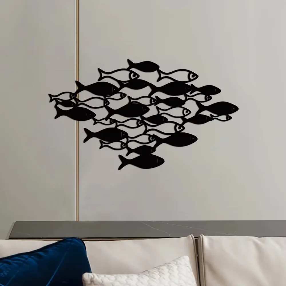 Океан тема настенное Искусство: черная классическая красота для гостиной и бара.