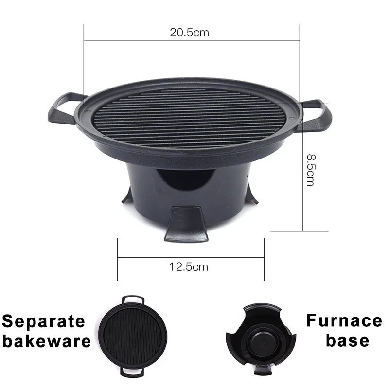 Портативный мини-гриль для барбекю в японском стиле угольная плита аксессуары