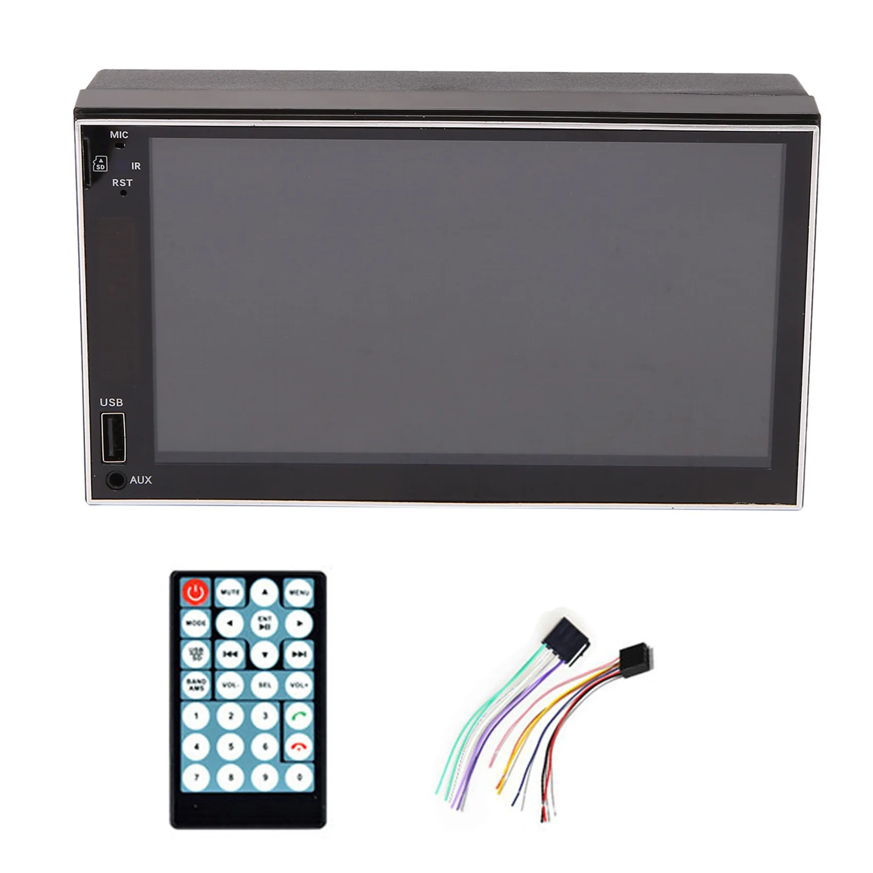 

Double 2 Din 7Inch Car Stereo Radio MP5 Bluetooth Touch Player USB Mirror Link for GPS Bilicar-7053