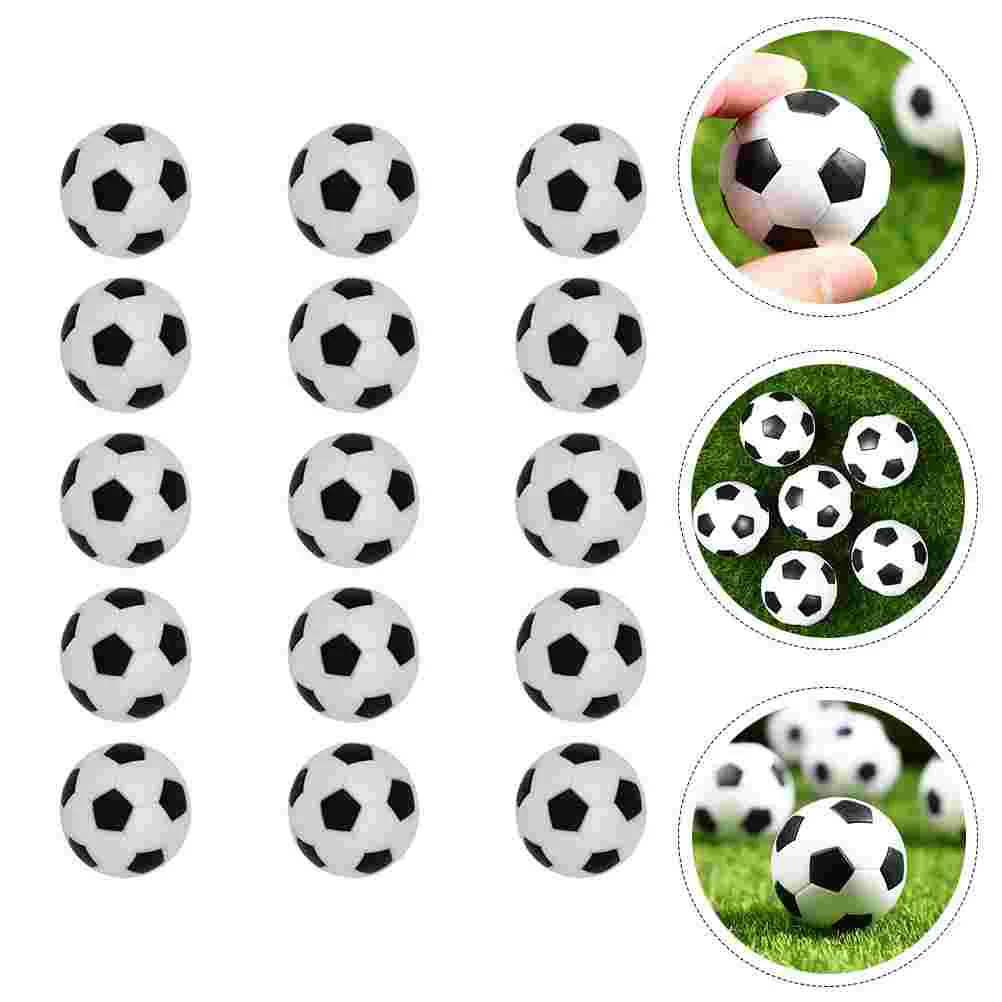 

15Pcs Desk Mini Footballs Desk Soccer Machine Accessories Foosball Accessories
